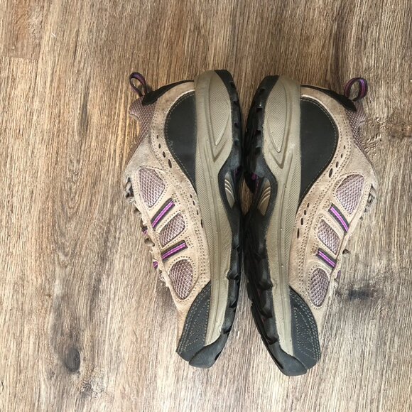 New Balance 646 Brown Suede Hiking Trail Shoes Women US8.5 Water resistance - Picture 4 of 11